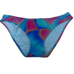 Wild Fable Women's Size 3X 24-26 Swim Bottom Bikini Hi Leg Multicolor NWOT